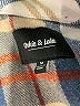 Ookie & LaLa 100% Polyester Plaid Tan Coat Size M - photo 6