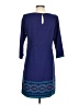 Britt Ryan 100% Silk Paisley Blue Casual Dress Size 4 - photo 2