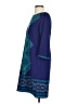 Britt Ryan 100% Silk Paisley Blue Casual Dress Size 4 - photo 5