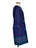 Britt Ryan 100% Silk Paisley Blue Casual Dress Size 4 - photo 4