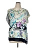 Christopher & Banks Teal Short Sleeve Blouse Size XL (petite) - photo 1