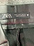 Zara Metallic Black Shorts Size S - photo 3