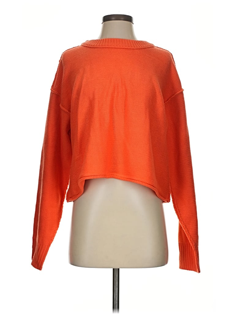 Pre-owned Double Zero Pullover Sweater In Orange
