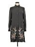 River Island 100% Polyester Gray Long Sleeve Blouse Size 8 - photo 1