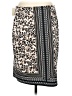 Talbots Outlet Print Ivory Casual Skirt Size 8 - photo 1