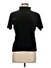 DressBarn Solid Black Short Sleeve Top Size M - photo 1