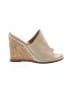 Sigerson Morrison 100% Leather Tan Wedges Size 8 - photo 1