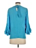 Kobi Halperin Teal 3/4 Sleeve Blouse Size XS - photo 2