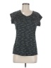 Nike 100% Polyester Polka Dots Black Gray Active T-Shirt Size M - photo 1