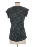 Nike 100% Polyester Polka Dots Black Gray Active T-Shirt Size M - photo 2