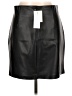 Dynamite 100% Polyurethane Black Faux Leather Skirt Size L - photo 2