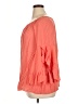 Fever 100% Rayon Orange 3/4 Sleeve Blouse Size XL - photo 5
