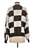 Unbranded 100% Acrylic Checkered-gingham Brown Pullover Sweater Size S - photo 2