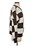 Unbranded 100% Acrylic Checkered-gingham Brown Pullover Sweater Size S - photo 4