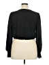 Ultra Flirt 100% Polyester Black Long Sleeve Blouse Size XL - photo 2