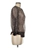 Zara Basic Brown 3/4 Sleeve Blouse Size M - photo 4