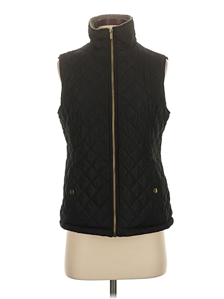 Pre-owned Laura Scott Vest In Black