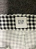 Gap Checkered-gingham Black Casual Pants Size 00 - photo 4