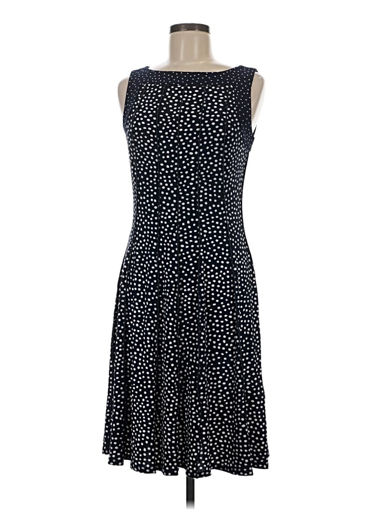 Pre-owned Perceptions Casual Dress In Black