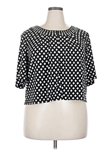 Madison Leigh Short Sleeve Blouse (view 1)