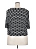 Madison Leigh Polka Dots Black Short Sleeve Blouse Size 22W - photo 2