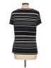 Jones Wear Stripes Black Short Sleeve Turtleneck Size L - photo 2