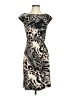 Muse Animal Print Gray Cocktail Dress Size 2 - photo 1