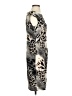 Muse Animal Print Gray Cocktail Dress Size 2 - photo 4
