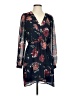 Lulus 100% Polyester Floral Blue Cocktail Dress Size S - photo 1