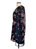 Lulus 100% Polyester Floral Blue Cocktail Dress Size S - photo 5
