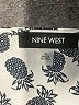 Nine West 100% Polyester Silver Short Sleeve Blouse Size XL - photo 7