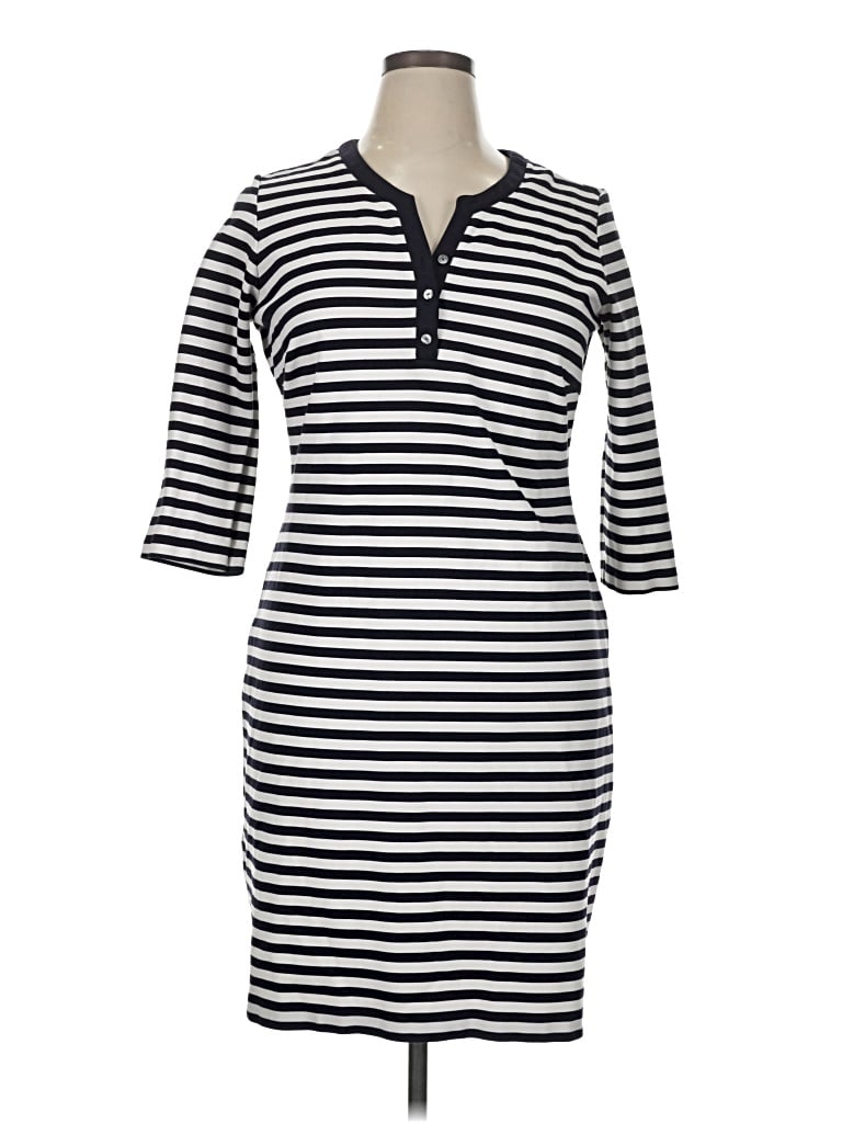 Pre-owned J. Mclaughlin Casual Dress In Black