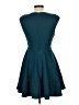 Forever 21 Solid Teal Cocktail Dress Size L - photo 2