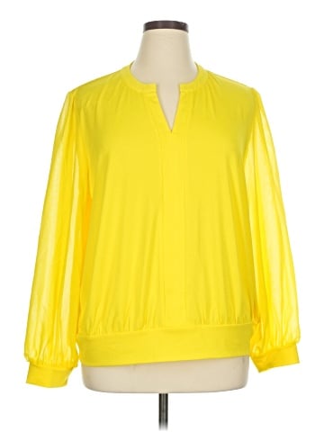 Monroe and Main Long Sleeve Blouse (view 1)