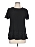 Sugar Lips Black Short Sleeve Top Size L - photo 1
