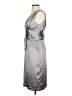 Eliza J Metallic Silver Cocktail Dress Size 4 - photo 5