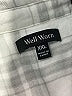 Well Worn 100% Viscose Plaid Gray 3/4 Sleeve Button-Down Shirt Size XXL - photo 4