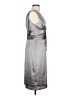 Eliza J Metallic Silver Cocktail Dress Size 4 - photo 4