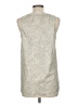 Athleta Metallic Silver Sleeveless Blouse Size M - photo 2