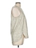 Athleta Metallic Silver Sleeveless Blouse Size M - photo 4