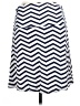 Yala Chevron-herringbone Blue Casual Skirt Size L - photo 2