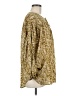 Hayden 100% Polyester Gold Long Sleeve Blouse Size M - photo 4