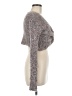 Louna 100% Polyester Tweed Gray Cardigan Size M - photo 4