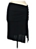 Express Solid Black Casual Skirt Size 14 - photo 1