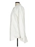 Eileen Fisher 100% Organic Cotton Ivory Long Sleeve Button-Down Shirt Size L - photo 5