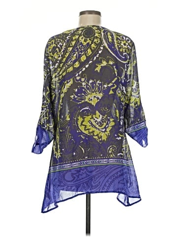 MULTIPLES 3/4 Sleeve Blouse (view 2)