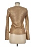 Bebe Metallic Gold Pullover Sweater Size M - photo 2
