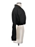 A.L.C. 100% Cotton Black Long Sleeve Blouse Size 2 - photo 4
