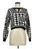 Shein Houndstooth Black Pullover Sweater Size 6 - photo 1