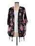 Assorted Brands 100% Polyester Black Kimono Size M - photo 1